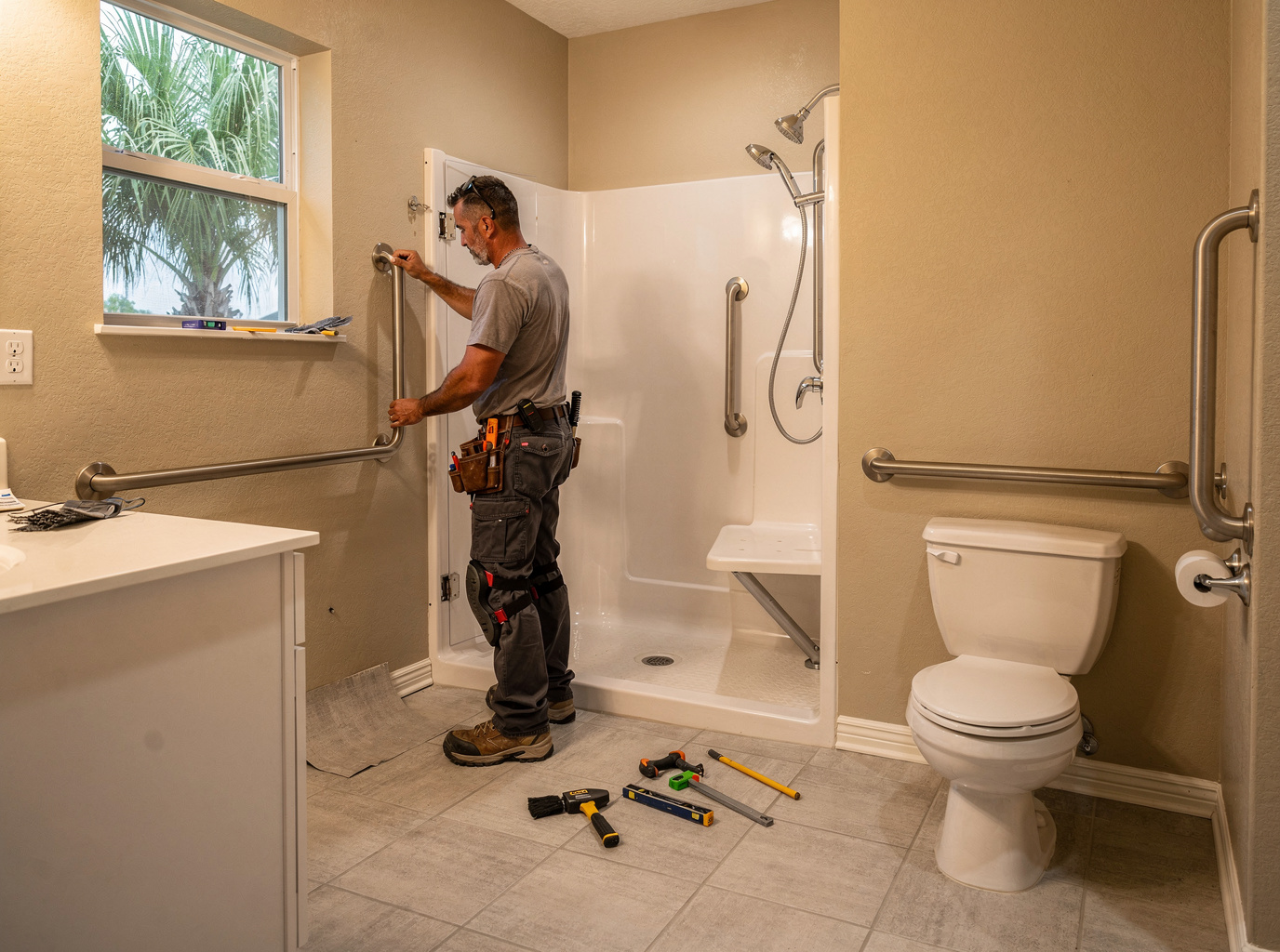 Accessible & Aging-in-Place Bathroom Remodeling Near Me in Florida